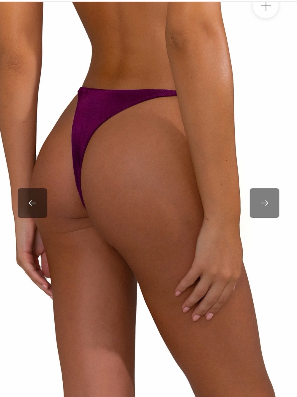 Liora Plum Caspia Bikini Top & Bottom Set - Plum - Picture 5 of 7